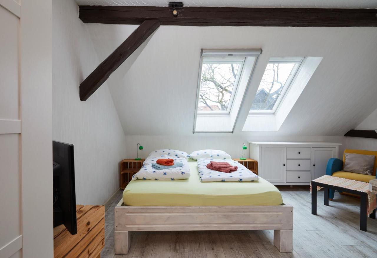 Fuenf Linden Hotell Straupitz Exteriör bild